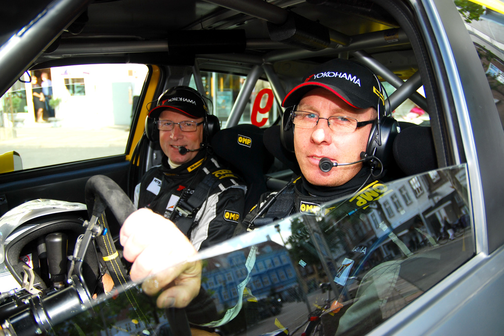 Klaus Hammer og Finn Thomsen starter i weekendens rally i Bjerringbro.